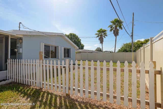 858 Bianca Dr NE, Palm Bay, FL 32905 - view of fenced backyard
