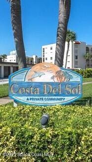 5805 N Banana River Blvd Unit 1117, Cape Canaveral, FL 32920 - view of community sign