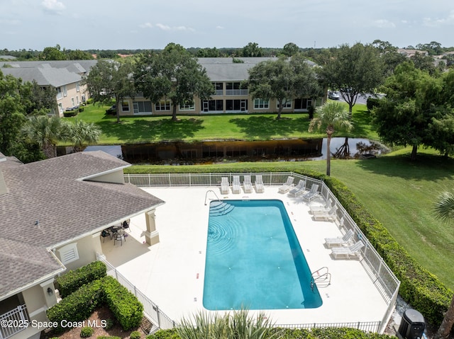 1347 Hampton Park Ln, Melbourne, FL 32940 - community pool featuring a patio area