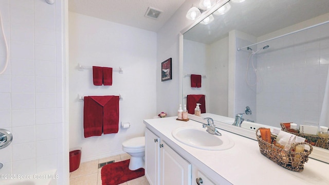 1347 Hampton Park Ln, Melbourne, FL 32940 - full bath featuring tile patterned floors and vanity