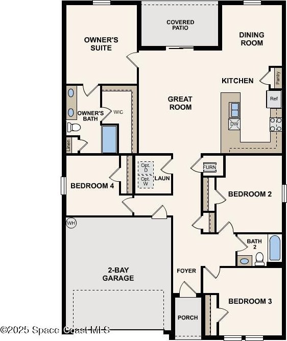 1451 Schmitt Ave SW, Palm Bay, FL 32908 - view of home floor plan