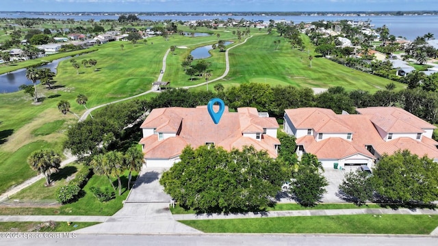 1720 Minutemen Cswy Unit 3, Cocoa Beach, FL 32931 - aerial view of residential area featuring a large body of water and a golf course