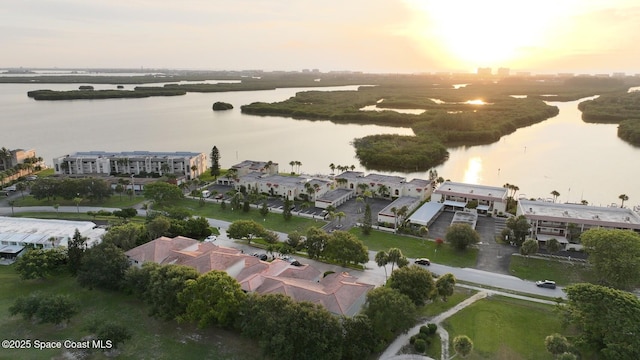 1720 Minutemen Cswy Unit 3, Cocoa Beach, FL 32931 - aerial view of property's location with a nearby body of water