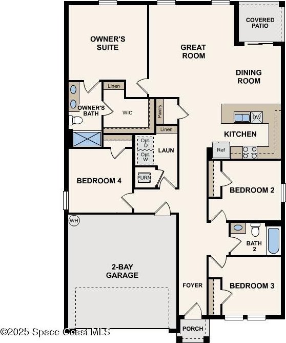1134 Rabbit St SE, Palm Bay, FL 32909 - view of room layout