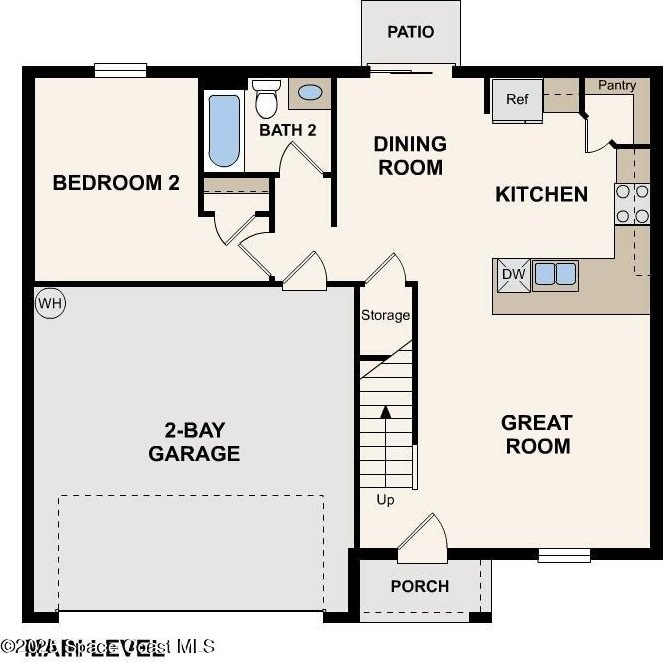 2910 Dagget Ave SE, Palm Bay, FL 32909 - view of room layout