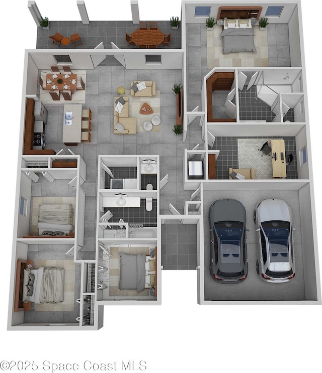 1049 Towhlen St SE, Palm Bay, FL 32909 - view of room layout