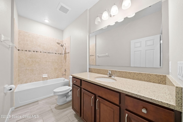 3645 Salt Marsh Cir, West Melbourne, FL 32904 - full bath with vanity and bathtub / shower combination