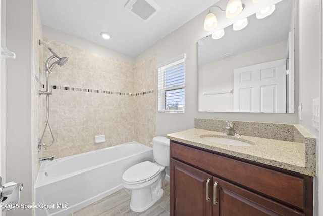 3645 Salt Marsh Cir, West Melbourne, FL 32904 - full bath featuring vanity and bathing tub / shower combination