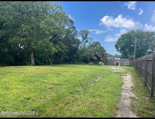 332 Palm Ave, Cocoa, FL 32922 - view of yard