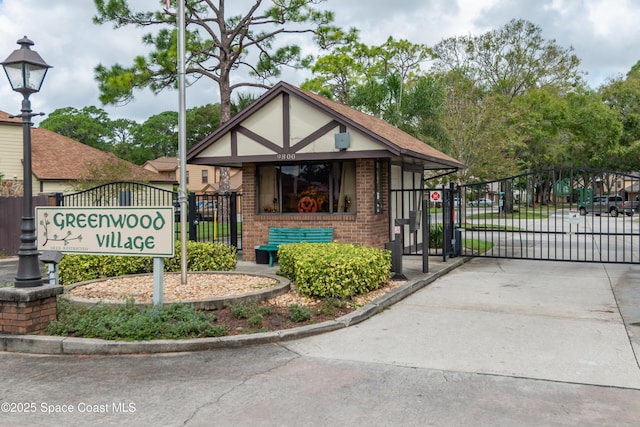 9020 York Ln Unit C, West Melbourne, FL 32904 - community sign with a gate