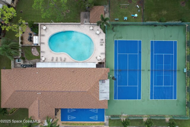 9020 York Ln Unit C, West Melbourne, FL 32904 - view of subject property featuring a pool