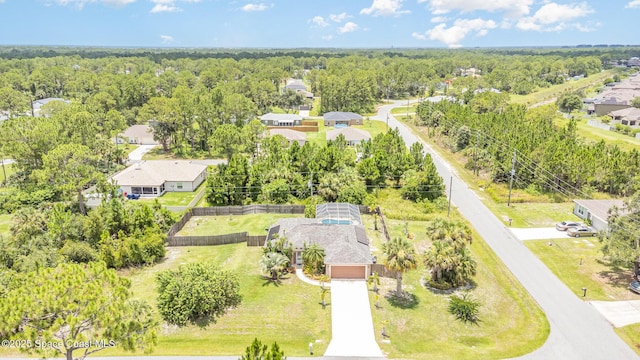 2606 Tepee Ave SE, Palm Bay, FL 32909 - aerial view of a heavily wooded area