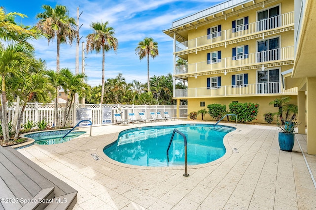 1 Eighth Ave Unit 1201, Indialantic, FL 32903 - community pool featuring a patio area