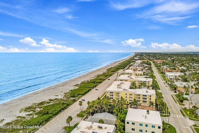 1 Eighth Ave Unit 1201, Indialantic, FL 32903 - aerial view of waterfront with a beach