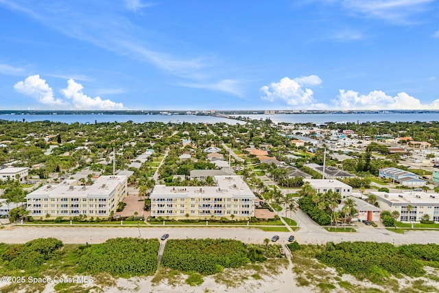 1 Eighth Ave Unit 1201, Indialantic, FL 32903 - aerial perspective of suburban area featuring a large body of water