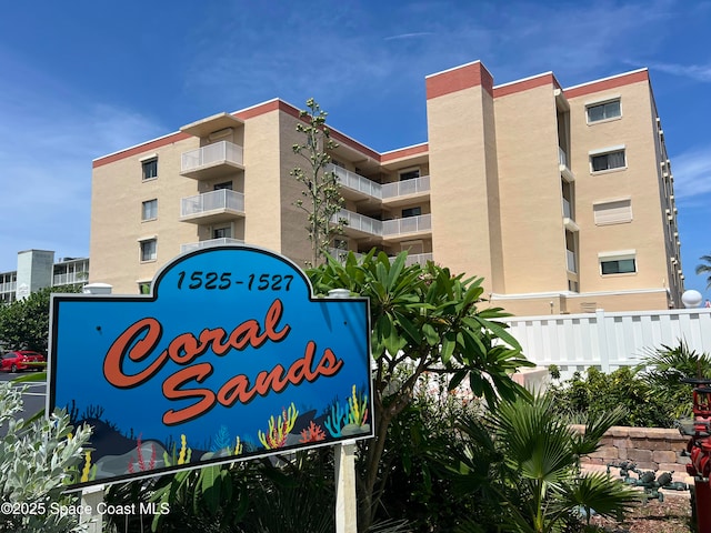 1525 S Atlantic Ave Unit 401, Cocoa Beach, FL 32931 - view of community sign