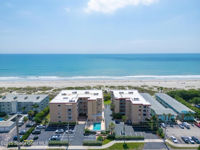1525 S Atlantic Ave Unit 401, Cocoa Beach, FL 32931 - drone / aerial view of expansive coastline and apartment complex / building