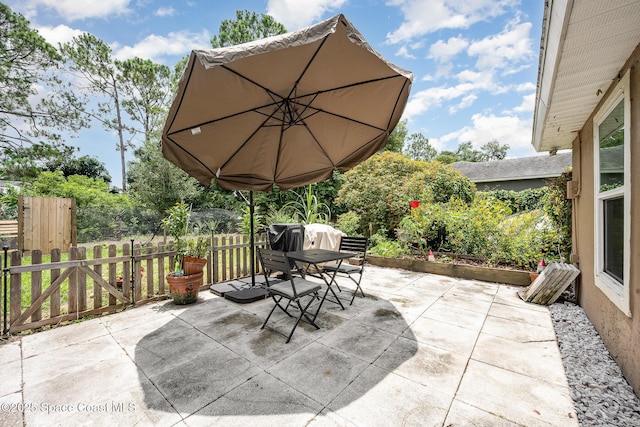 6355 Betty Ave, Cocoa, FL 32927 - view of patio / terrace featuring outdoor dining area