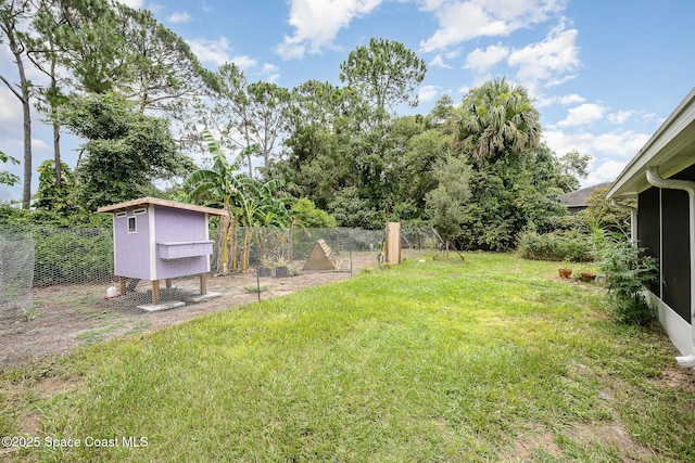 6355 Betty Ave, Cocoa, FL 32927 - view of yard featuring exterior structure and an outbuilding