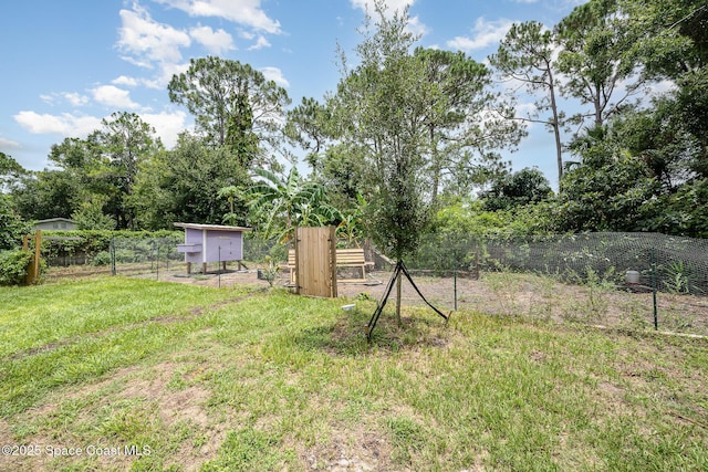 6355 Betty Ave, Cocoa, FL 32927 - view of yard featuring exterior structure and an outbuilding