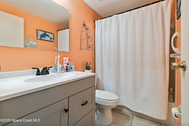 542 Troy Rd SW, Palm Bay, FL 32908 - bathroom featuring vanity and tile patterned floors