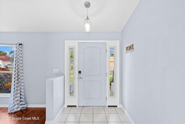 1493 Laramie Cir, Melbourne, FL 32940 - entrance foyer with baseboards