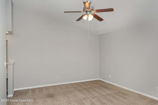 386 Myrtlewood Rd, Melbourne, FL 32940 - carpeted empty room with ceiling fan and baseboards