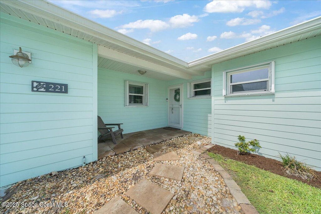 221 Timpoochee Dr, Indian Harbour Beach, FL 32937 - entrance to property