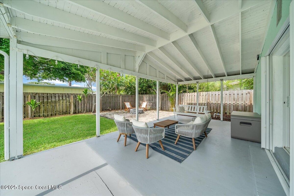 221 Timpoochee Dr, Indian Harbour Beach, FL 32937 - view of sunroom / solarium