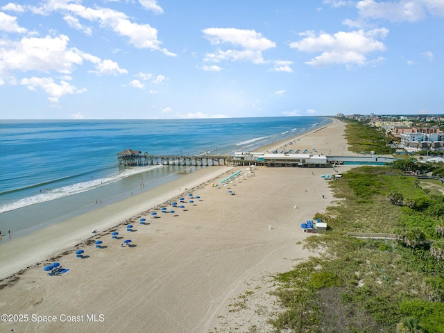 5600 N Banana River Blvd Unit 14, Cocoa Beach, FL 32931 - aerial view of extended coastline