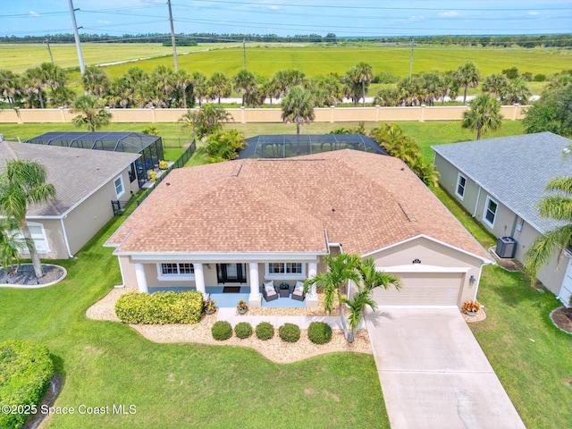 5337 Indigo Crossing Dr, Rockledge, FL 32955 - view from above of property