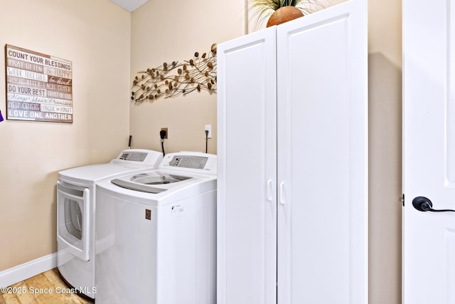 5337 Indigo Crossing Dr, Rockledge, FL 32955 - washroom featuring cabinet space and washing machine and clothes dryer