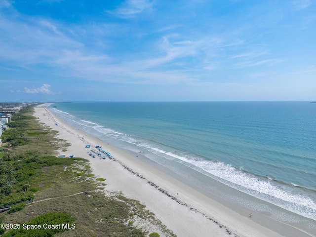 113 Surf Dr, Cocoa Beach, FL 32931 - water view featuring nearby beach