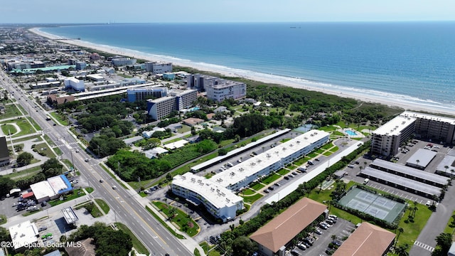 3190 N Atlantic Ave Unit 220, Cocoa Beach, FL 32931 - aerial view of property's location with unending shoreline