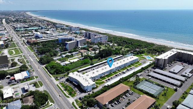 3190 N Atlantic Ave Unit 220, Cocoa Beach, FL 32931 - view of property location with waterfront with a beach