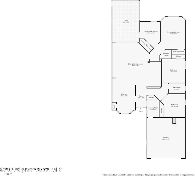 4490 Portage Trl, Melbourne, FL 32940 - view of property floor plan