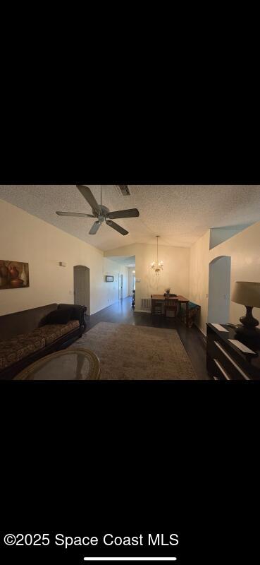 4094 Wilkes Dr, Melbourne, FL 32901 - view of patio with ceiling fan