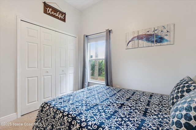 4107 Meander Pl Unit 104, Rockledge, FL 32955 - bedroom with a closet and carpet