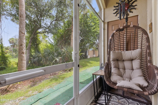 4107 Meander Pl Unit 104, Rockledge, FL 32955 - view of sunroom / solarium