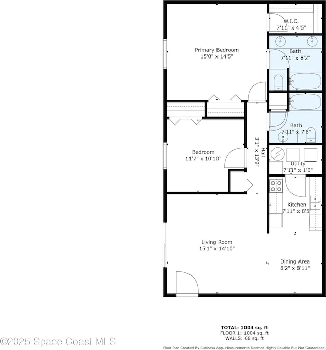 2190 Forest Knoll Dr NE Unit 90-104, Palm Bay, FL 32905 - view of home floor plan