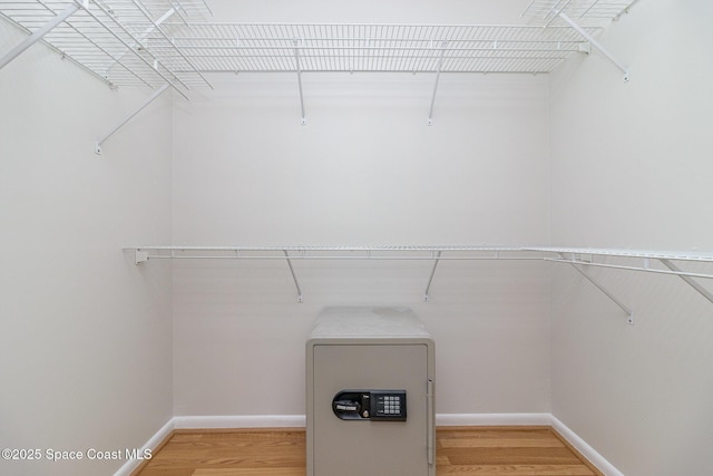 1570 Frontier Dr, Melbourne, FL 32940 - spacious closet with light wood-style flooring