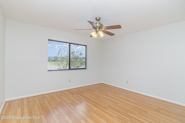 1570 Frontier Dr, Melbourne, FL 32940 - unfurnished room with light wood-type flooring and a ceiling fan