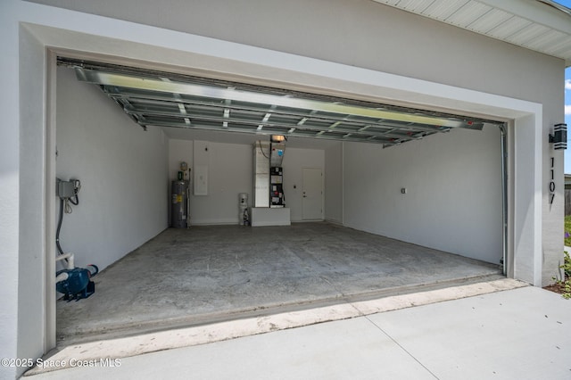 1107 Conquistador Dr, Rockledge, FL 32955 - garage with electric water heater