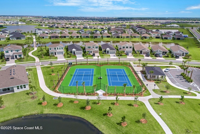 9374 Corvo Ct, Melbourne, FL 32940 - aerial perspective of suburban area featuring a large body of water