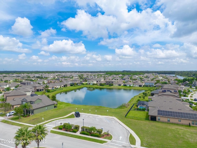 739 Fiddleleaf Cir, Melbourne, FL 32904 - aerial view of residential area with a large body of water