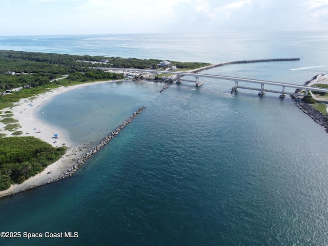 658 Ervin St, Sebastian, FL 32958 - bird's eye view of a nearby body of water and a notable bridge