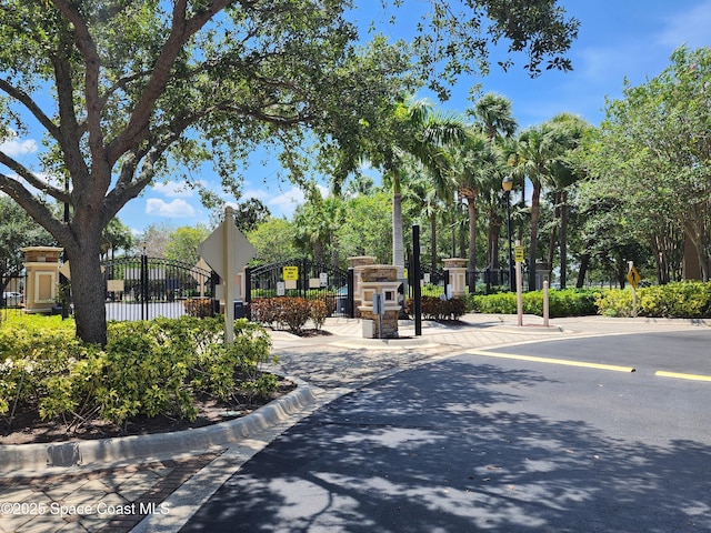 6470 Borasco Dr Unit 2102, Melbourne, FL 32940 - view of property's community featuring a gate