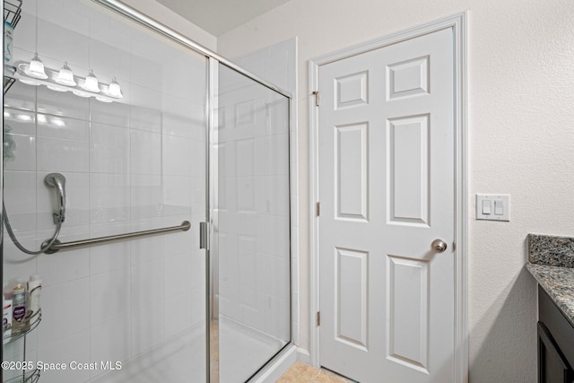 103 Amherst Ln, Sebastian, FL 32958 - bathroom with vanity and a shower stall