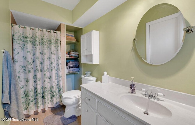 631 Dundee Cir, Melbourne, FL 32904 - full bath with vanity, tile patterned floors, and curtained shower