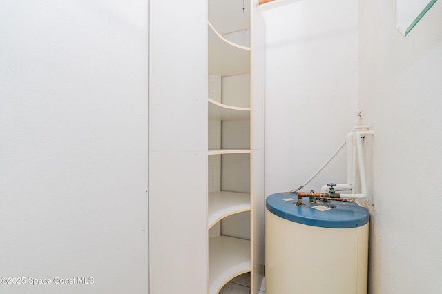 390 W Cocoa Beach Cswy Unit 11-2, Cocoa Beach, FL 32931 - interior space with water heater